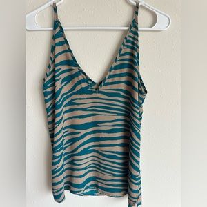 Evereve Zebra Print Tank